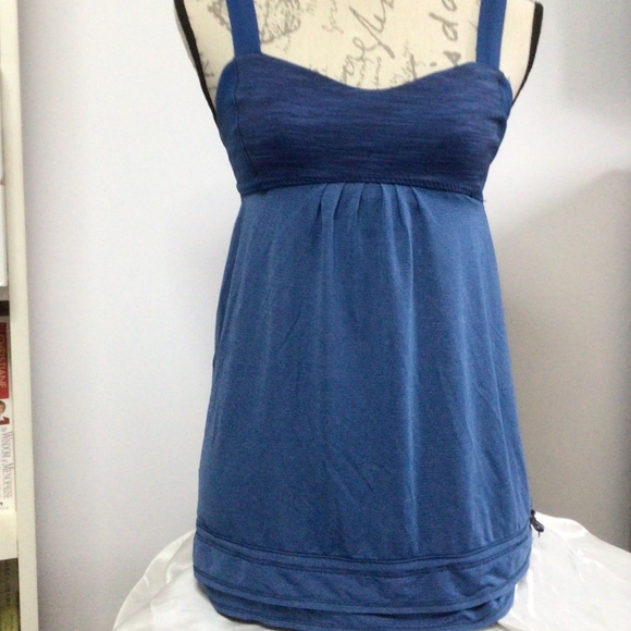Lululemon Run: Back On Track Tank Sz 8 Limitless Blue/Wee Are From Space - Picture 6 of 16